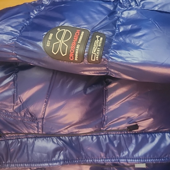 CROSSHATCH Men's XL Winter Puffer Jacket with Hood - Picture 3 of 16